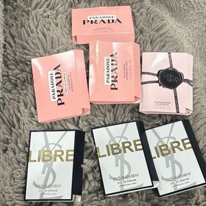 Yves Saint Laurent Libre Perfume Samples - Black and Gold